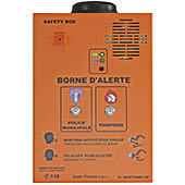 Borne d'alerte des secours SafetyBox LTE