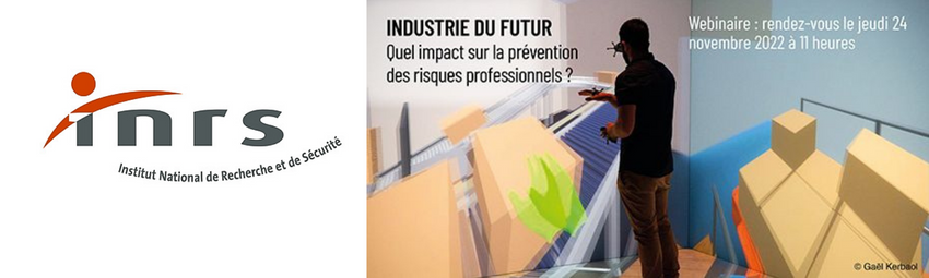 bannière Industrie du futur : Quels impacts sur la prévention des risques professionnels ? 