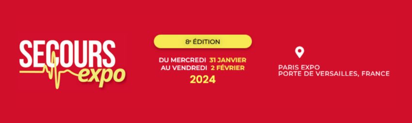 bannière Secours Expo 2024 