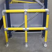Barrière de protection pour rack - 0.75m x 0.75m