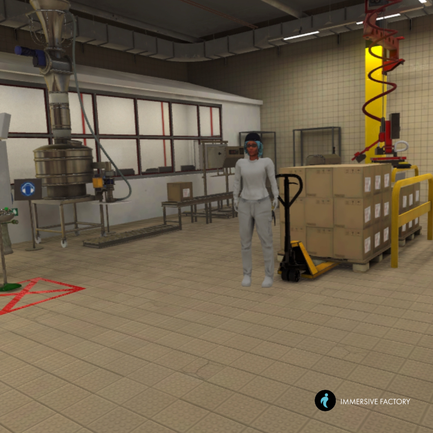Immersive Factory _ Exercices risques agents biologiques VR Risques agents biologiques