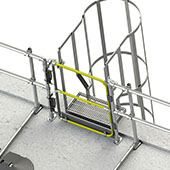 KEE SAFETY _ Garde-corps pour échelles à crinolines KeeGuard® Ladder Kit