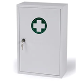 Medisafe _ Kit de secours Armoire à pharmacie vide en métal 1 porte